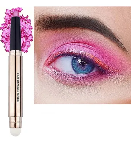 Maquillaje En Barra De Sombra De Ojos Rosa, Protector De Ojo