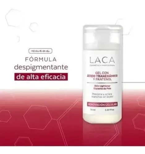 Gel Con Ácido Tranexámico Y Pantenol Laca