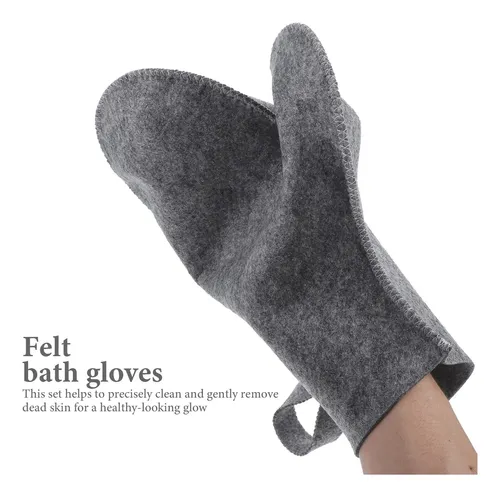 Guantes Exfoliantes Corporales, 2 Unidades, Guantes Para Spa