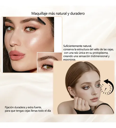 Y Un Gel Para Cejas Transparente E Incoloro H.
