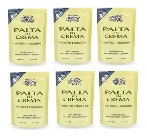 Mary Bosques Palta En Crema Doypack  250 Gr X 6 Unidades