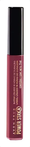 Avon Labial Liquido Power Stay Mate Intransferible Dura 16hs Acabado Mate Color Nude Romance
