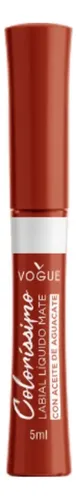 Labial Liquido Vogue Colorissimo Encanto Frutal Color Pomelo