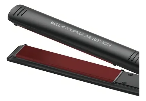 Planchita De Pelo Gama Elegance Bella Led Tourmaline Ion Color Negro
