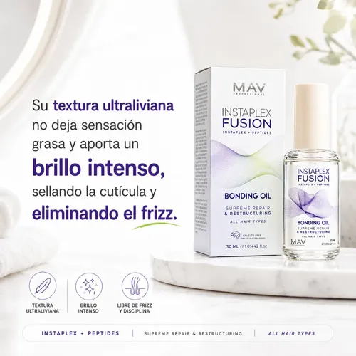 Serum Capilar Instaplex Fusion Mav Péptides Anti Frizz 30ml