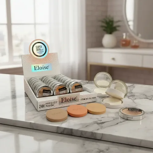Polvo Compacto Eloise Para Maquillaje Facial Super Skin 24hs