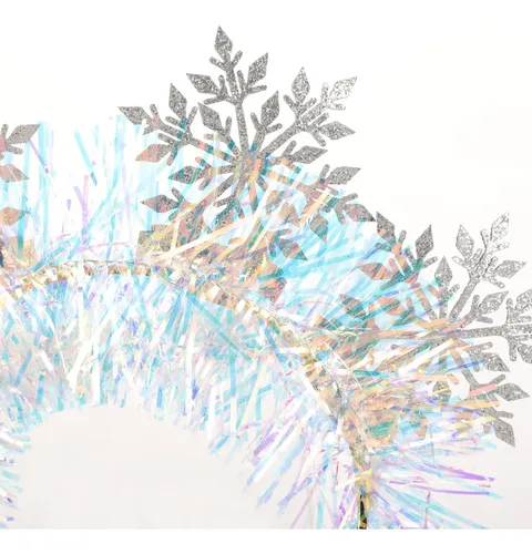 Diadema De Copo De Nieve, 2 Piezas, Diadema Navideña