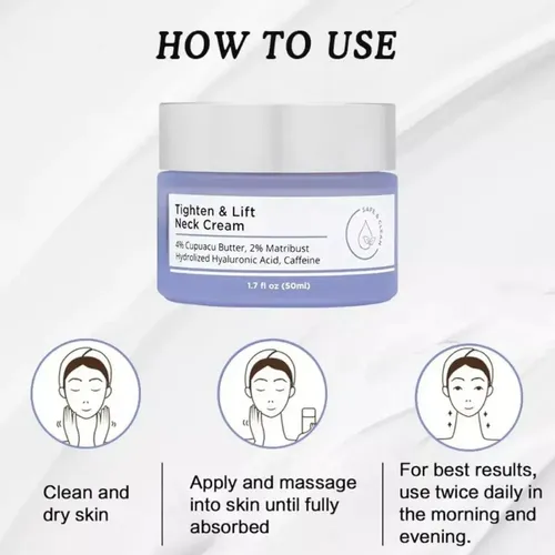 Q. .crema Reafirmante Para El Cuello Crema Y.