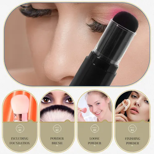 Brocha De Maquillaje, Brocha De Maquillaje, Brocha De Viaje