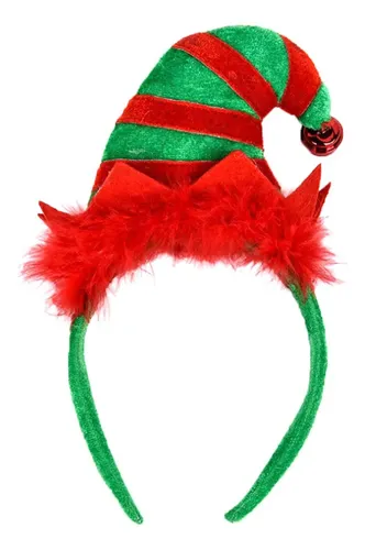 Diadema De Sombrero De Elfo Para Navidad, Halloween,