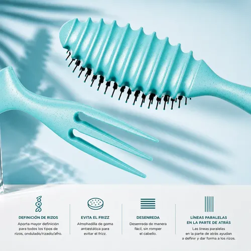 Peine Rulos Curly Pro  Ideal Para Cabellos Rizados