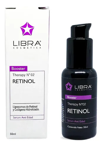 Combo Kit Rutina Facial Diaria Retinol Piel Mixta Libra