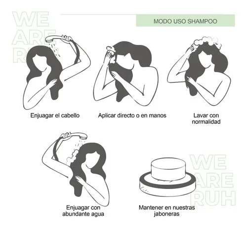 Shampoo Sólido Y Acondicionador Ruh Natural Mayor Pack Anmat