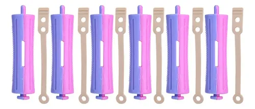 Rulos De Pelo Estándar Perm Rod, 6 Unidades, Con Forma De Ho