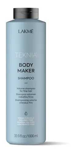 Shampoo Voluminizador Cabellos Finos X1000ml Lakme