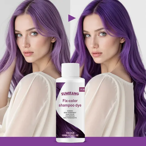 Shampoo Colorante Semipermanente Vegano Sumifang 120ml