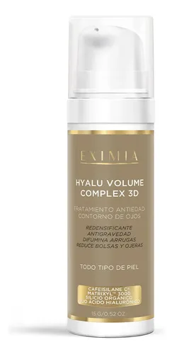 Eximia Hyalu Volume Complex 3d Contorno De Ojos Antiedad Antiarrugas Piel Sensible
