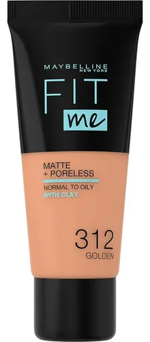 Base De Maquillaje Liquida Fit Me Maybelline Tono 312 Golden