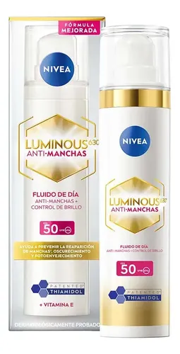 Crema Facial Antimanchas De Día NIVEA Luminous630 Fps 50 40 ml