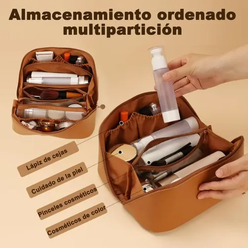 Organizador De Maquillaje De Viaje Impermeable Necessaire Br