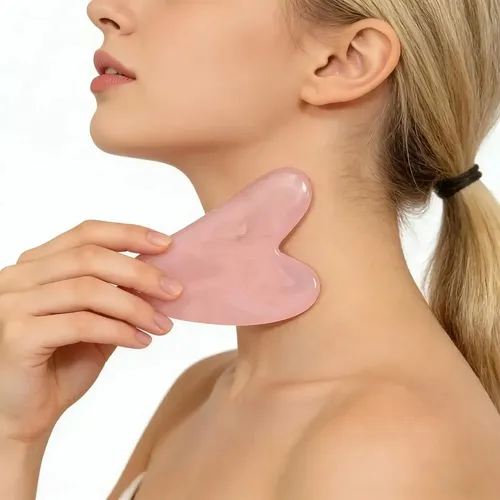 Tabla De Raspar Gua Sha En Forma De Corazón, Versátil Masaje