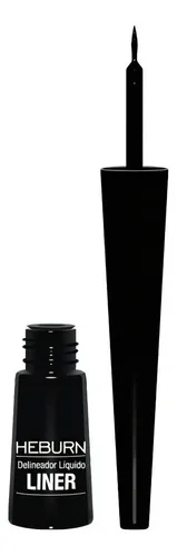 Heburn Maquillaje Delineador Líquido Ojos Liner Negro 248
