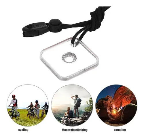 Espejo De Señal Con Aumento 4x Para Camping Y Emergencias