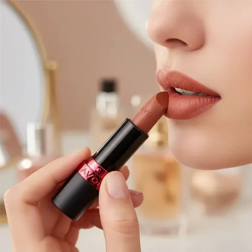 Labial en Barra Avon Ultra Color Matte, Terracota Nude con FPS 30