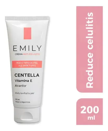 Crema Corporal Anticelulitis 200ml – Emily Gluteo Firme Frutal