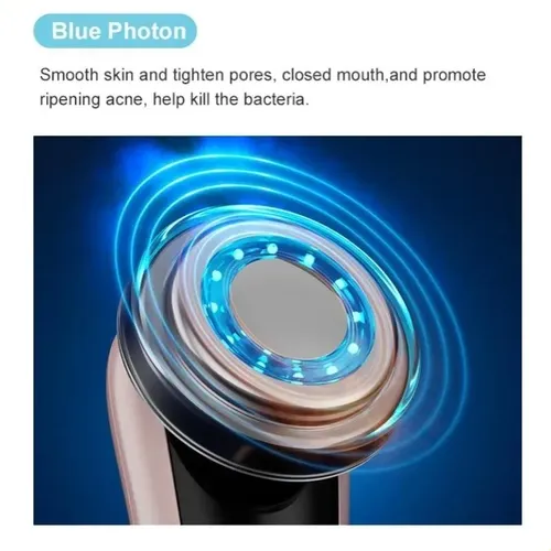 Rodillos Faciales Led Para Limpiar Y Apretar La Piel