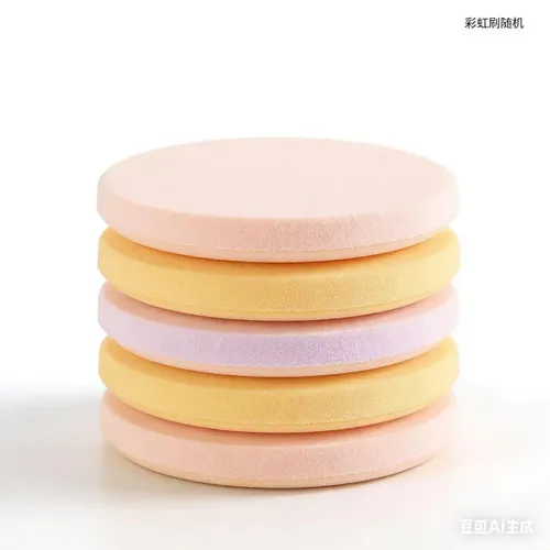 Set De 59 Brochas De Maquillaje Macaron – Sombras, Polvo, Co