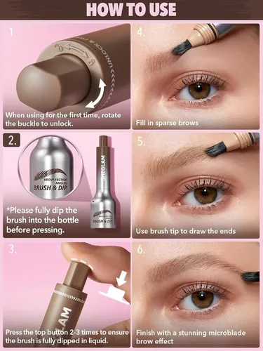 Crema para Cejas Sheglam Brow-Fection Angled en Chocolate
