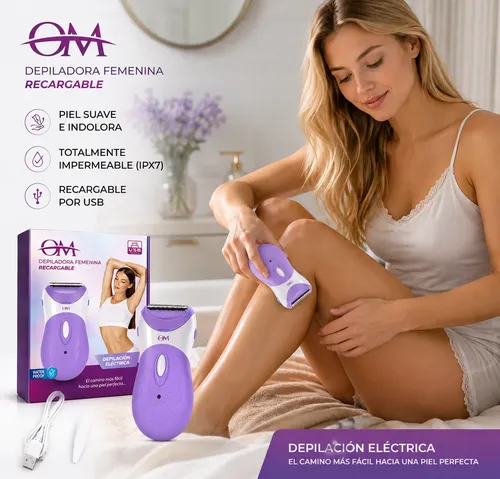 Depiladora Afeitadora Mujer, Facial Corporal