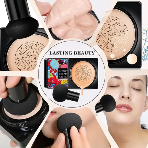 Beauty Cream Exo Too Pack X2 Base Compacta Con Esfera