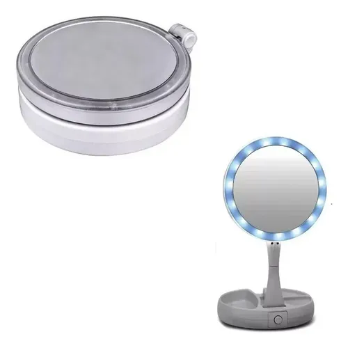 Espejo Maquillaje Led Con Luz