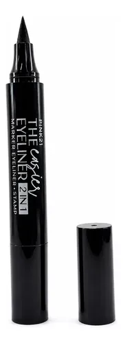 Set X 4 Delineadores Sello Ojos Double Liner Negro Pink 21