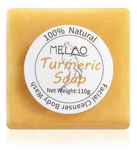 Jabón Hecho A Mano Con Cúrcuma, Jabón Corporal De Cúrcuma 10