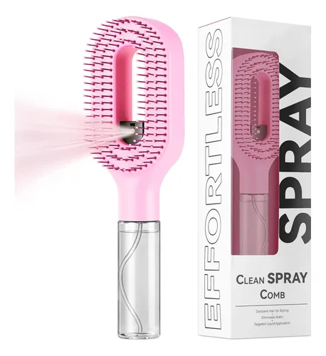 Mister Hair Brush – Cepillo Pulverizador De Niebla Y Polvo