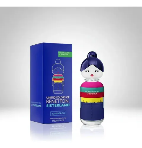 Perfume Mujer Benetton Sisterland Blue Neroli Edt 80ml