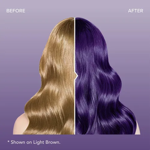 Kit De Tinte Para El Cabello Splat Midnight Tanzanite Semipe Sin Tono