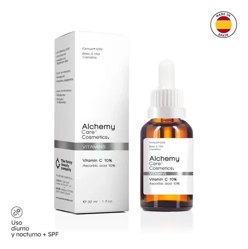 Sérum Vitamina C 10% Alchemy Vitamins Antiedad Antiarrugas Rostro 30ml