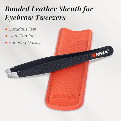 Pinzas De Cejas Yrbia Wide-tip Con Estuche