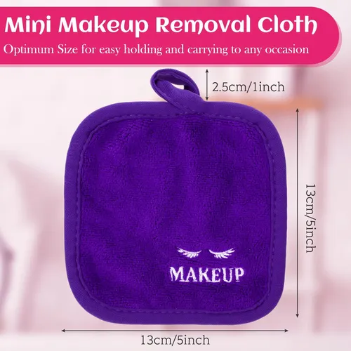 Makeup Remover Cloths Queekay 48 Pcs Reusable Washable