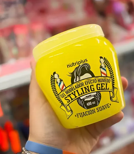 Gel Modelador Efecto Húmedo Fijación Suave Styling Gel 480cc