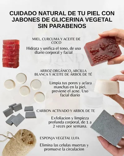 Kit Skincare Cosmética Natural Arcillas Jabones Spa Regalo