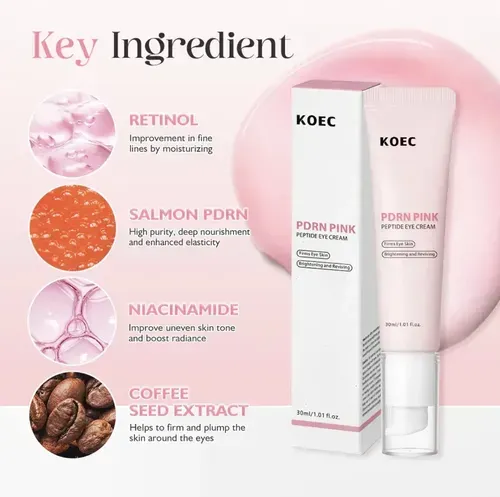 Crema Contorno De Ojos Pdrn Pink Peptide Anti Ojeras Arrugas