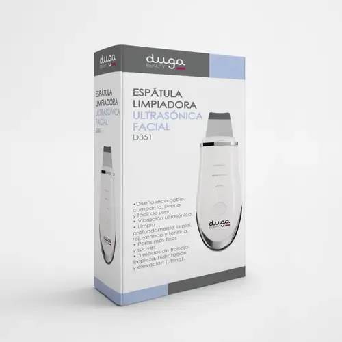 Espátula Limpiadora Ultrasónica Facial Duga D351