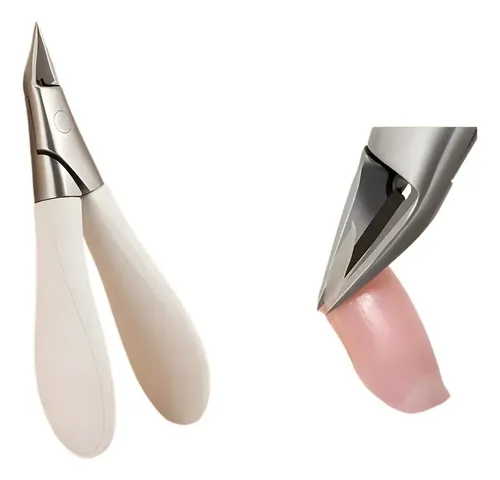Cxre Cortaúñas Para Cutículas De Acero Inoxidable Blanco Ce