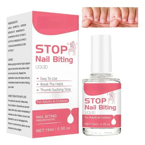 No Morderse Mas Las Uñas Incoloro Importado 100% Importado!!