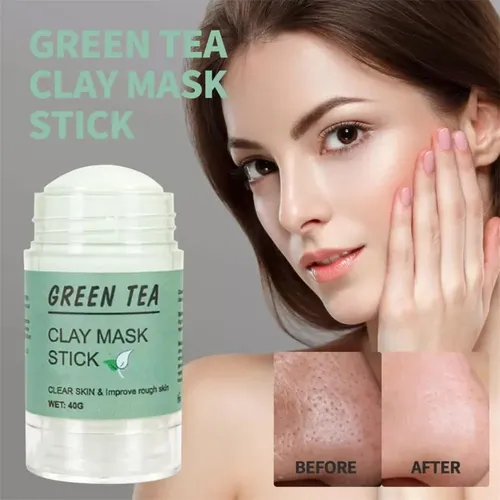 Mascarilla De Té Verde En Barra Sin Poros, Arcilla ^.^